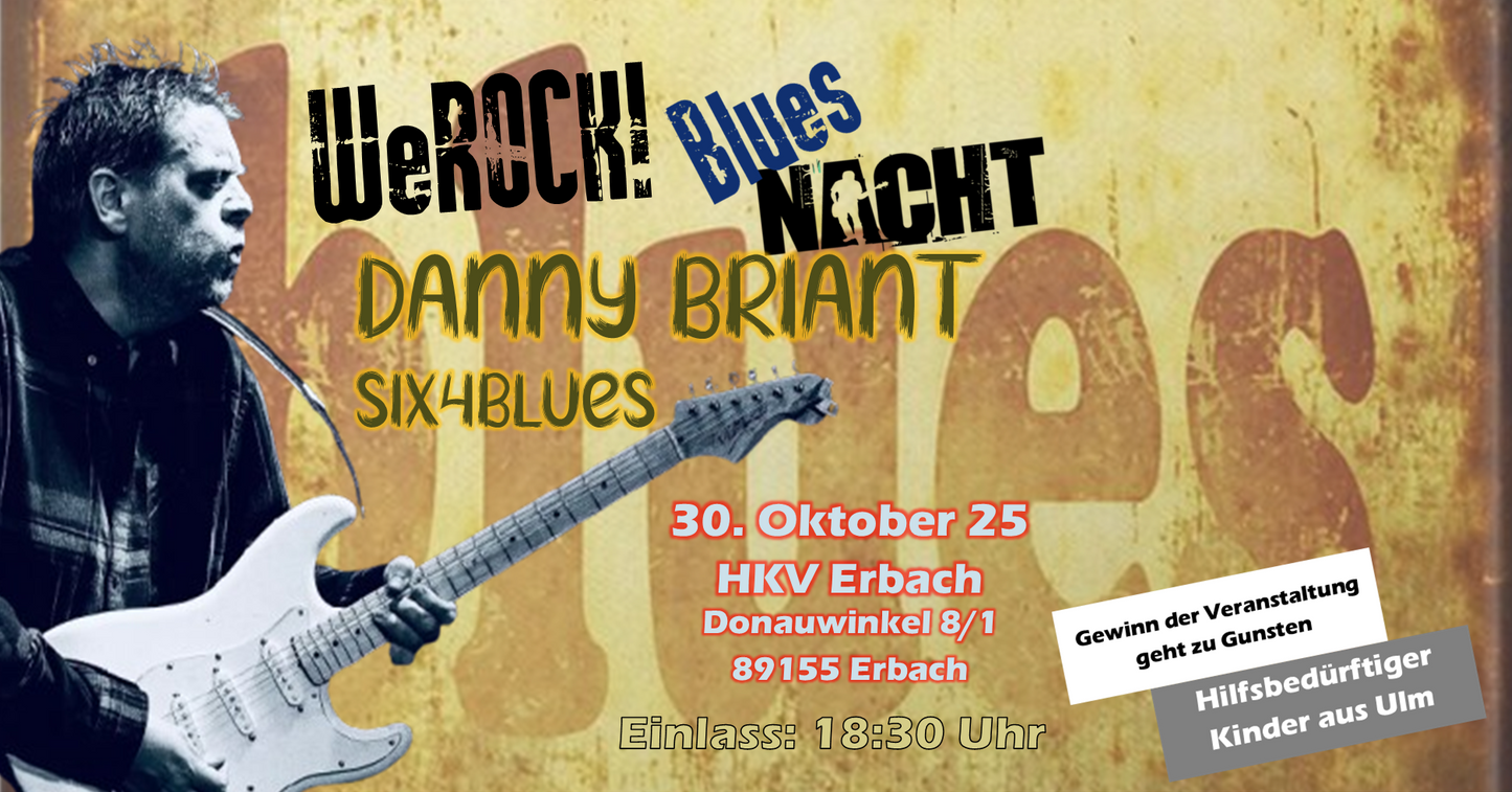 Ticket - WeROCK! Blues Nacht
